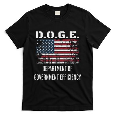 D.O.G.E. Department Of Government Efficiency Satirical Humor T-Shirt