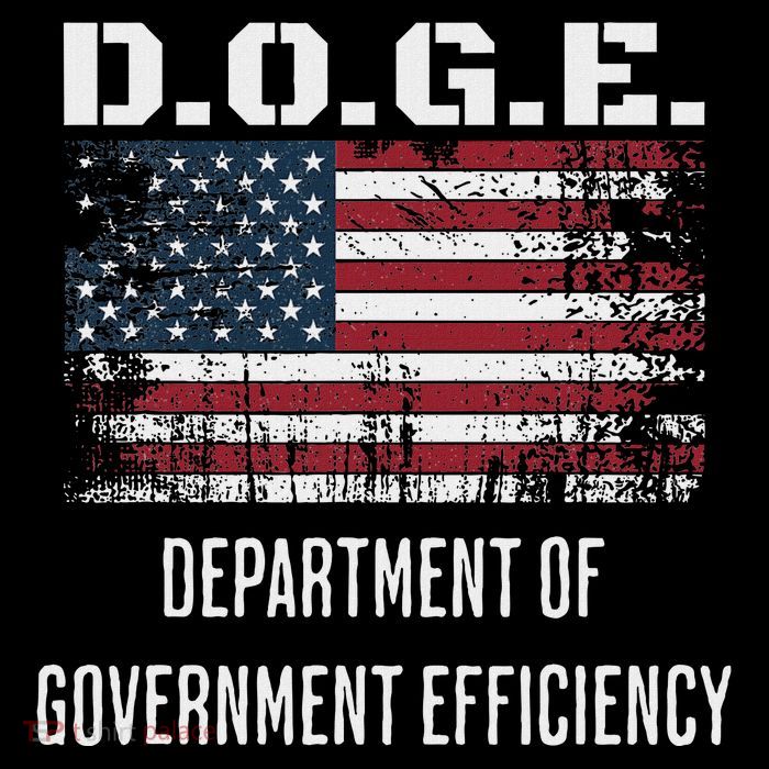 D.O.G.E. Department Of Government Efficiency Satirical Humor Mousepad