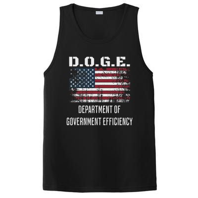 D.O.G.E. Department Of Government Efficiency Satirical Humor PosiCharge Competitor Tank