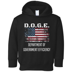 D.O.G.E. Department Of Government Efficiency Satirical Humor Toddler Hoodie