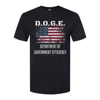 D.O.G.E. Department Of Government Efficiency Satirical Humor Softstyle CVC T-Shirt