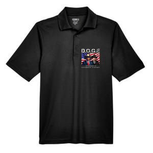 D.O.G.E Department Of Government Efficiency Men's Origin Performance Pique Polo