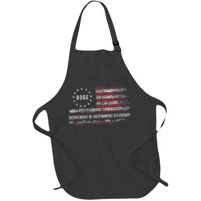 Doge Department Of Government Efficiency D.O.G.E. Us Flag Apron