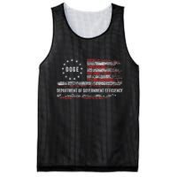 Doge Department Of Government Efficiency D.O.G.E. Us Flag Mesh Reversible Basketball Jersey Tank