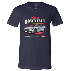 Downfall V-Neck T-Shirt