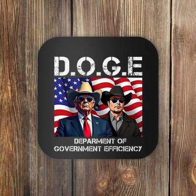 D.O.G.E Department Of Government Efficiency Coaster