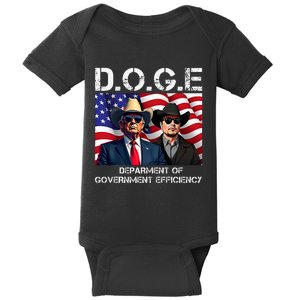 D.O.G.E Department Of Government Efficiency Baby Bodysuit