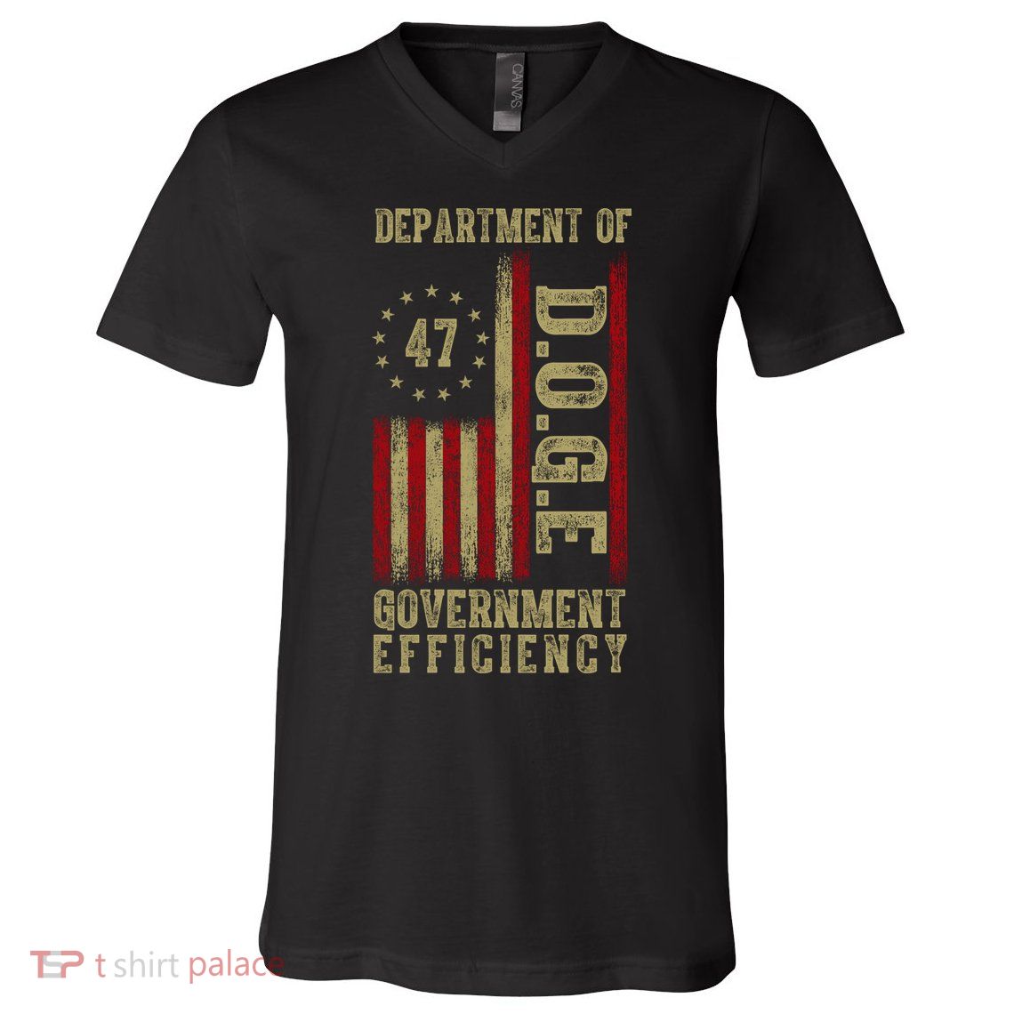Doge Department Of Government Efficiency V-Neck T-Shirt