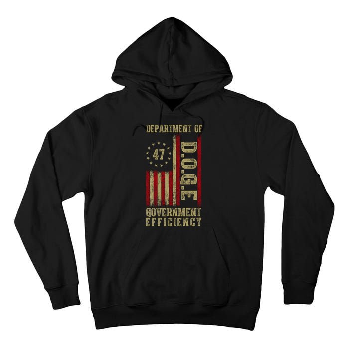 Doge Department Of Government Efficiency Tall Hoodie
