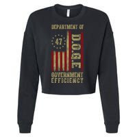 Doge Department Of Government Efficiency Cropped Pullover Crew