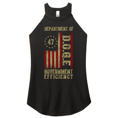 Doge Department Of Government Efficiency Women's Perfect Tri Rocker Tank