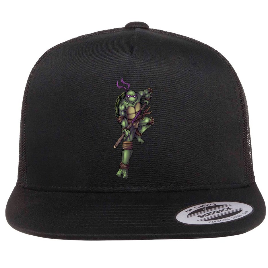 Donatello Flat Bill Trucker Hat