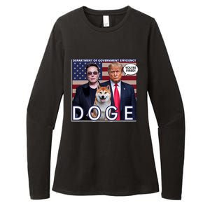 Doge Department Of Government Efficiency Womens CVC Long Sleeve Shirt