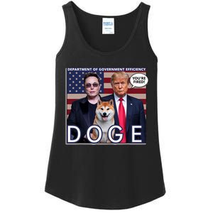 Doge Department Of Government Efficiency Ladies Essential Tank