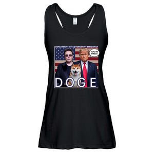 Doge Department Of Government Efficiency Ladies Essential Flowy Tank