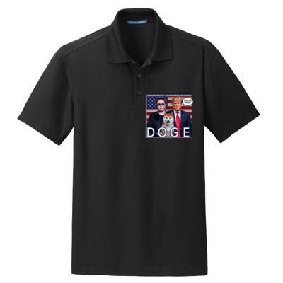 Doge Department Of Government Efficiency Dry Zone Grid Polo