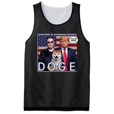 Doge Department Of Government Efficiency Mesh Reversible Basketball Jersey Tank