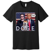 Doge Department Of Government Efficiency Premium T-Shirt