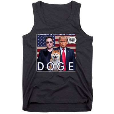 Doge Department Of Government Efficiency Tank Top