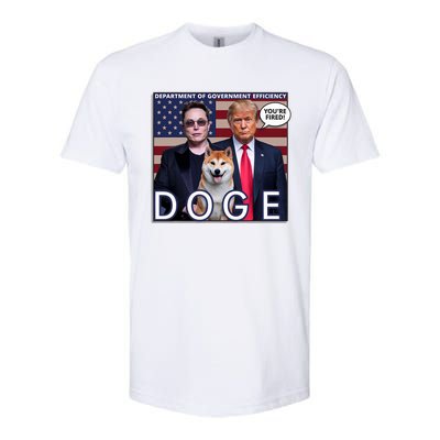 Doge Department Of Government Efficiency Softstyle CVC T-Shirt