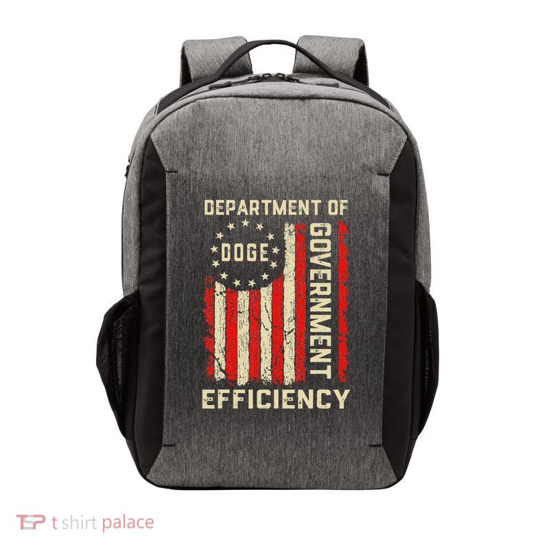 DOGE Department Of Government Efficiency Retro American Vector Backpack