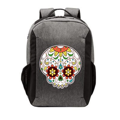 DOD Day Of The Dead Sugar Floral Skull Head Vector Backpack