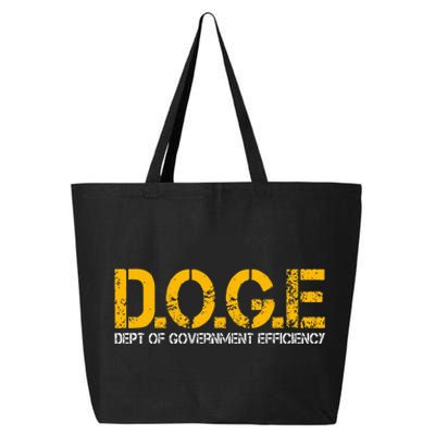 Doge Department Of Government Efficiency 25L Jumbo Tote