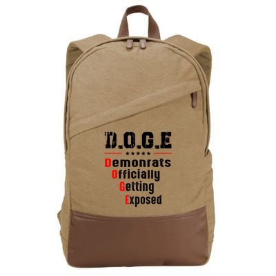 Doge Democrats Officially Getting Exposed Cotton Canvas Backpack