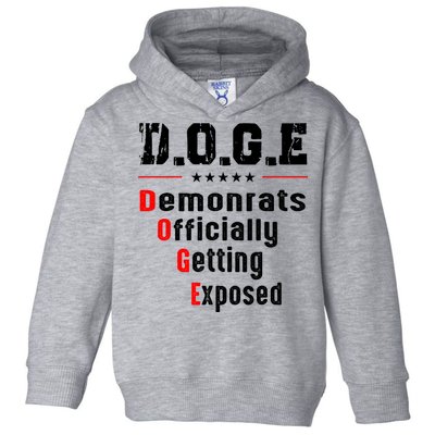 Doge Democrats Officially Getting Exposed Toddler Hoodie