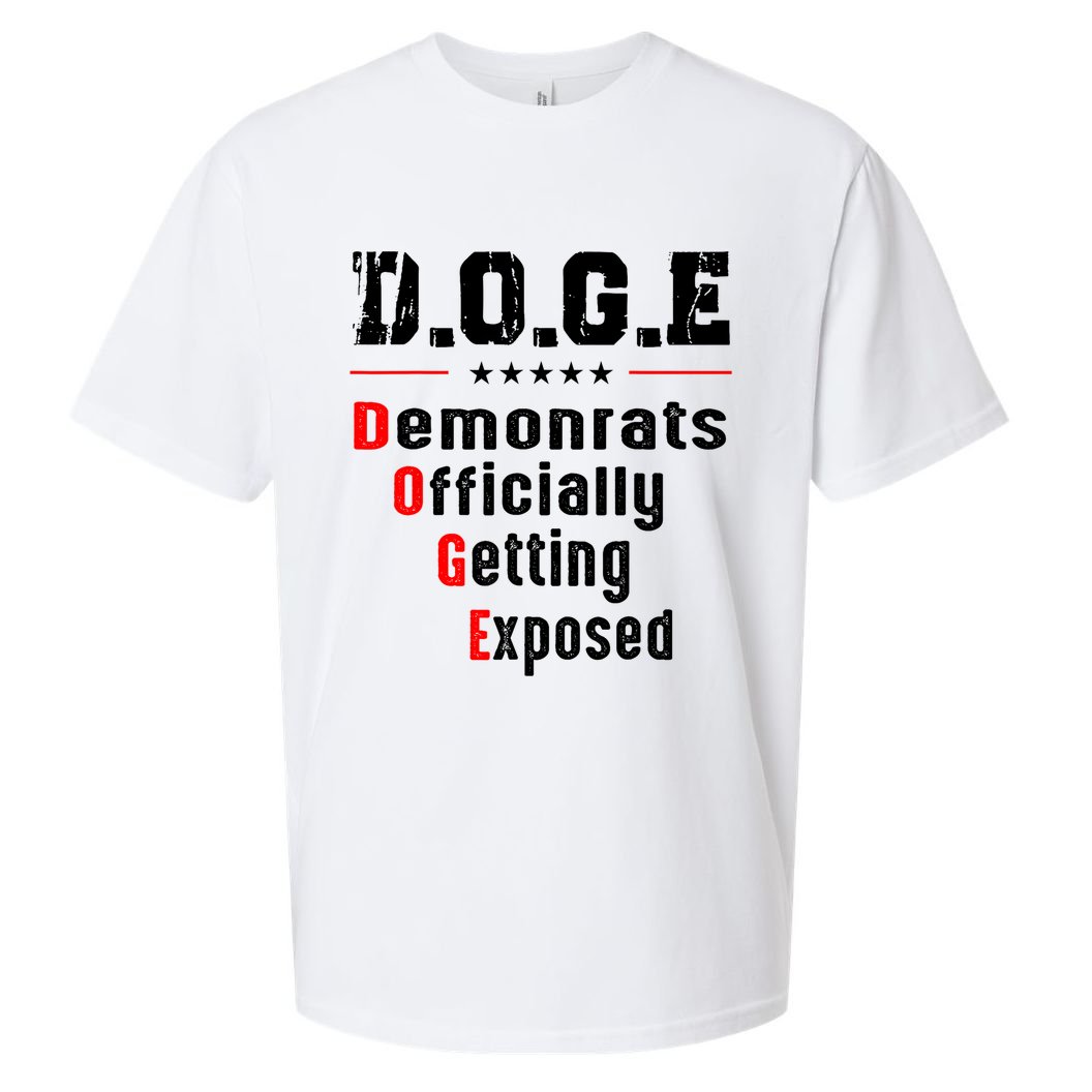 Doge Democrats Officially Getting Exposed Sueded Cloud Jersey T-Shirt