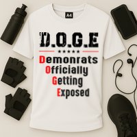 Doge Democrats Officially Getting Exposed Cooling Performance Crew T-Shirt