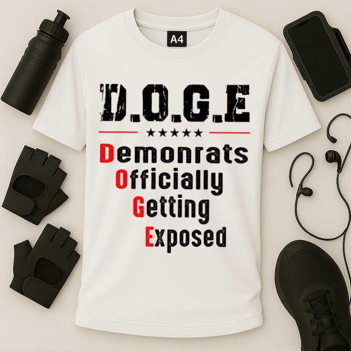 Doge Democrats Officially Getting Exposed Cooling Performance Crew T-Shirt