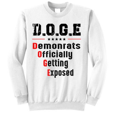 Doge Democrats Officially Getting Exposed Sweatshirt