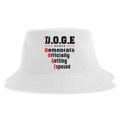Doge Democrats Officially Getting Exposed Sustainable Bucket Hat