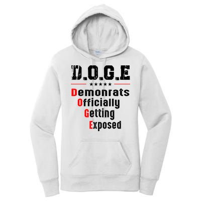 Doge Democrats Officially Getting Exposed Women's Pullover Hoodie
