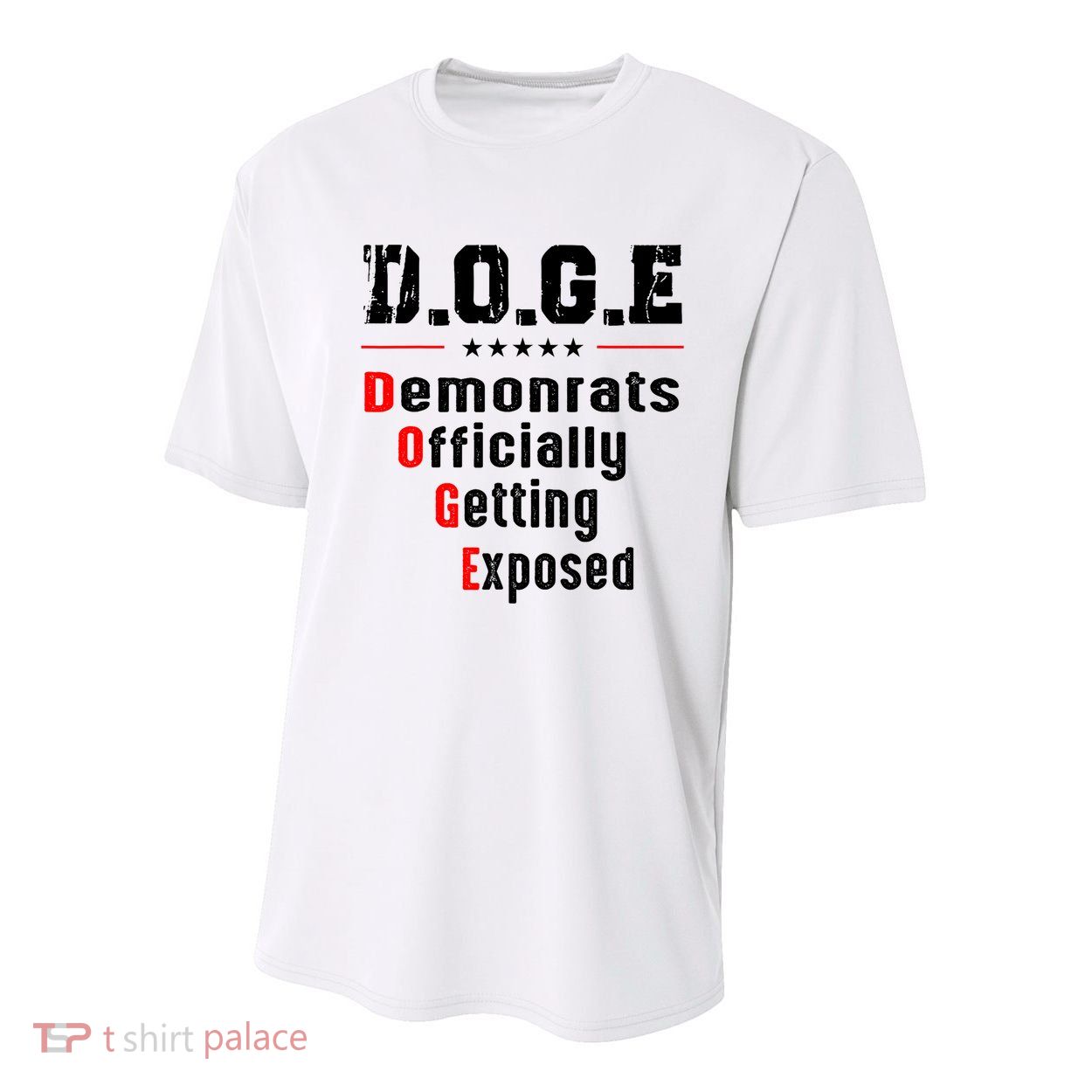 Doge Democrats Officially Getting Exposed Youth Performance Sprint T-Shirt