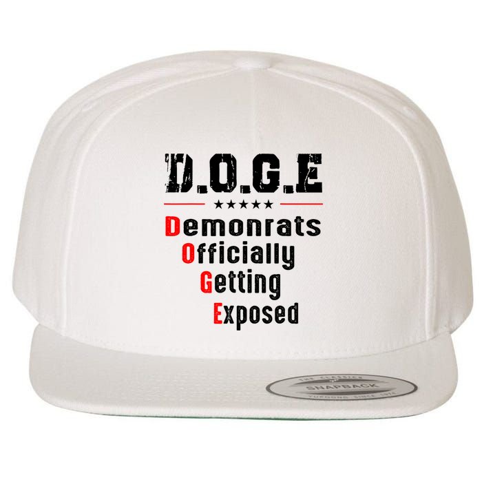 Doge Democrats Officially Getting Exposed Wool Snapback Cap