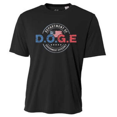 D.O.G.E. Department Of Government Efficiency Doge Cooling Performance Crew T-Shirt