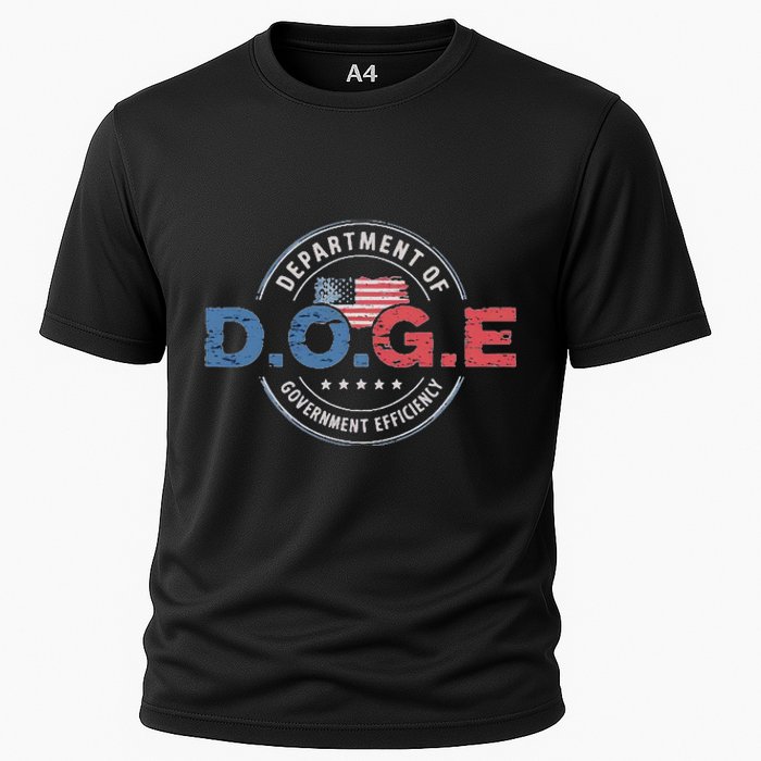 D.O.G.E. Department Of Government Efficiency Doge Cooling Performance Crew T-Shirt