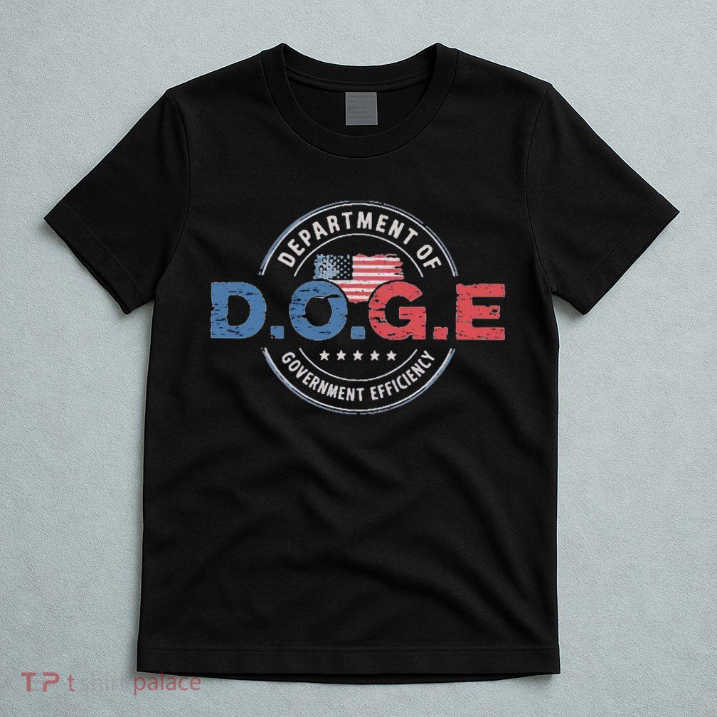D.O.G.E. Department Of Government Efficiency Doge T-Shirt