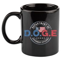 D.O.G.E. Department Of Government Efficiency Doge 11oz C Handle Ceramic Mug