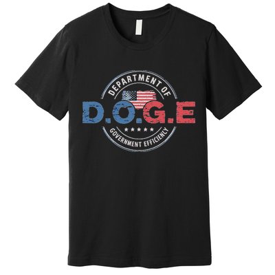 D.O.G.E. Department Of Government Efficiency Doge Premium T-Shirt