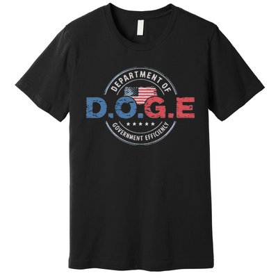 D.O.G.E. Department Of Government Efficiency Doge Premium T-Shirt