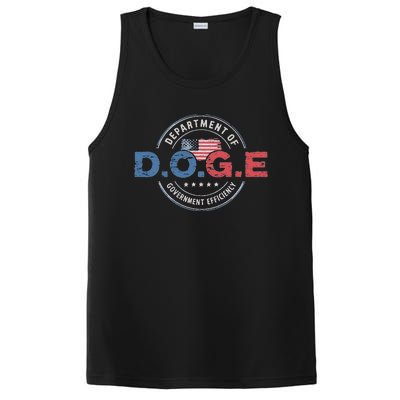 D.O.G.E. Department Of Government Efficiency Doge PosiCharge Competitor Tank