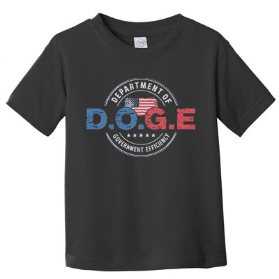 D.O.G.E. Department Of Government Efficiency Doge Toddler T-Shirt