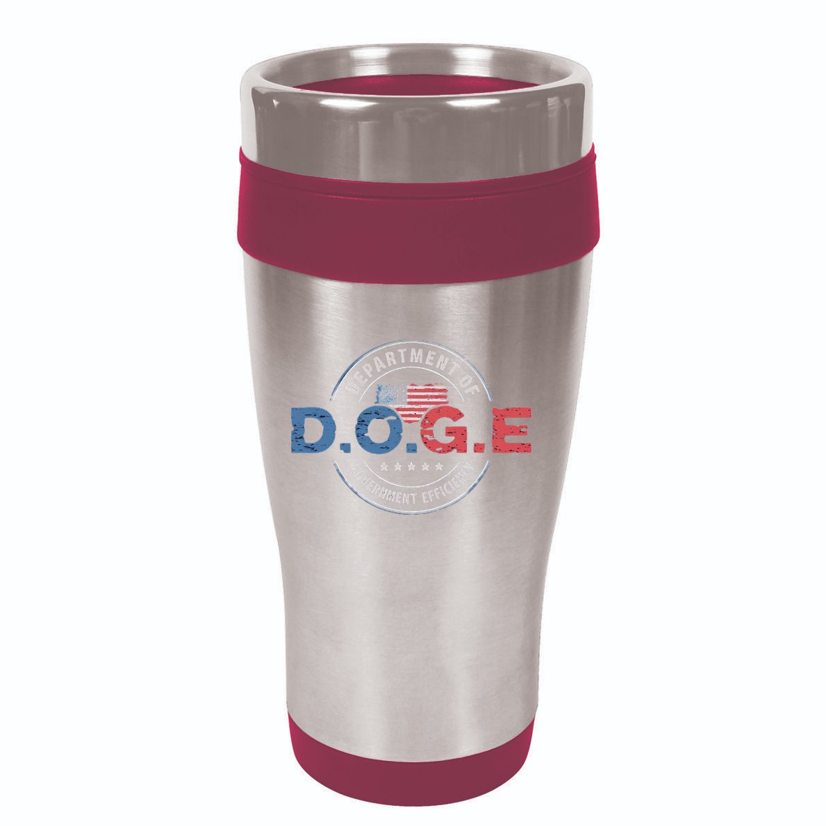 D.O.G.E. Department Of Government Efficiency Doge 16oz Travel Tumbler