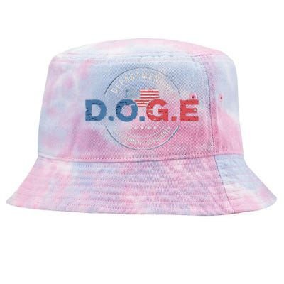 D.O.G.E. Department Of Government Efficiency Doge Tie-Dyed Bucket Hat