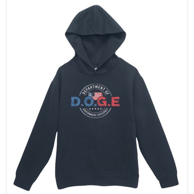 D.O.G.E. Department Of Government Efficiency Doge Urban Pullover Hoodie