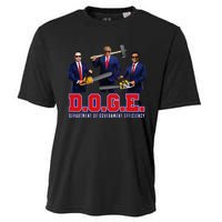 D.O.G.E. Department Of Government Efficiency Cooling Performance Crew T-Shirt