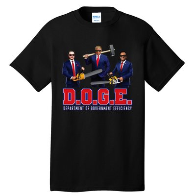 D.O.G.E. Department Of Government Efficiency Tall T-Shirt